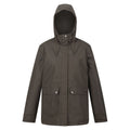 Dark Khaki - Front - Regatta Womens-Ladies Broadia Waterproof Jacket