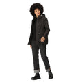 Black - Pack Shot - Regatta Womens-Ladies Broadia Waterproof Jacket