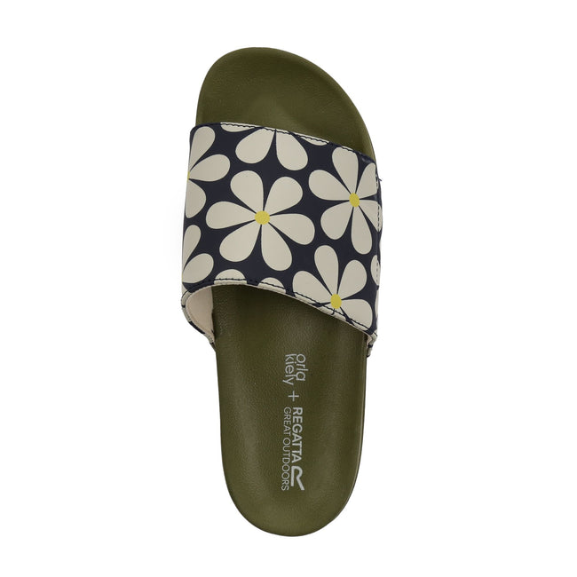 Regatta Womens Ladies Orla Kiely Daisy Flip Flops Discounts on