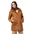 Rubber - Side - Regatta Womens-Ladies Panthea Insulated Padded Hooded Jacket