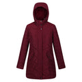 Cabernet - Front - Regatta Womens-Ladies Panthea Insulated Padded Hooded Jacket