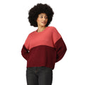 Mineral Red-Cabernet - Side - Regatta Womens-Ladies Kamaria Knitted Jumper