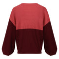 Mineral Red-Cabernet - Back - Regatta Womens-Ladies Kamaria Knitted Jumper