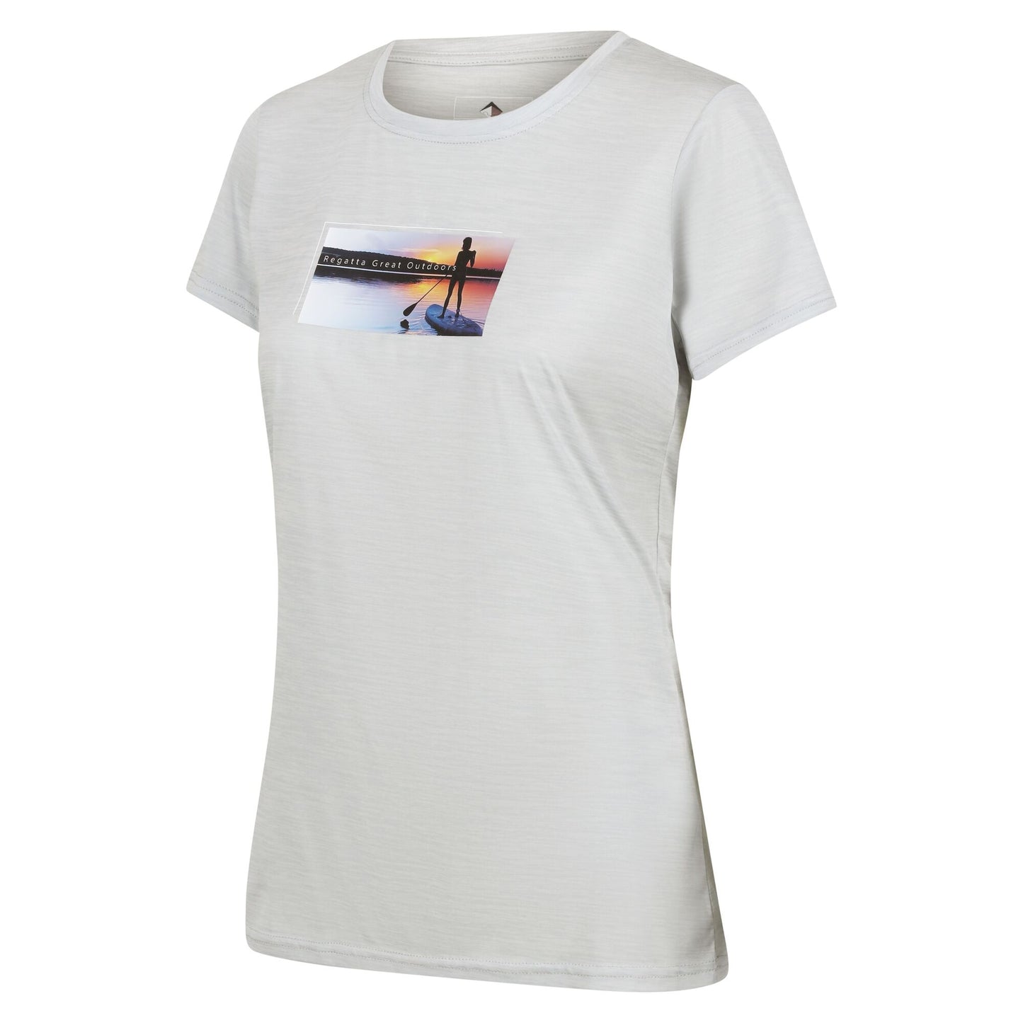 Cyberspace - Side - Regatta Womens-Ladies Fingal VII Lake Marl T-Shirt