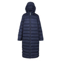 Navy - Front - Regatta Womens-Ladies Elender Baffled Hooded Jacket