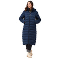 Navy - Lifestyle - Regatta Womens-Ladies Elender Baffled Hooded Jacket