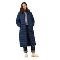 Navy - Pack Shot - Regatta Womens-Ladies Elender Baffled Hooded Jacket