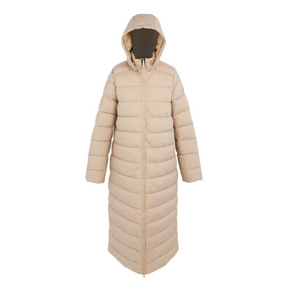 Warm Taupe - Front - Regatta Womens-Ladies Elender Baffled Hooded Jacket