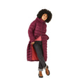 Burgundy-Mineral Red - Pack Shot - Regatta Womens-Ladies Elender Baffled Hooded Jacket