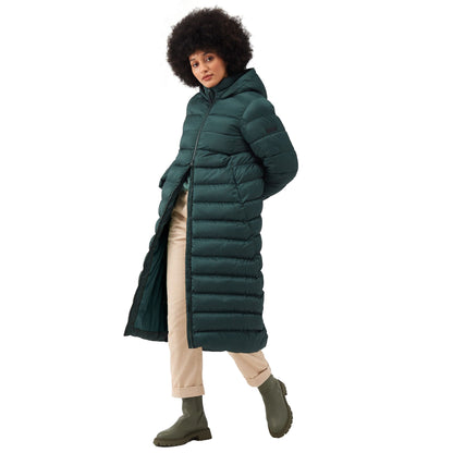 Darkest Spruce - Lifestyle - Regatta Womens-Ladies Elender Baffled Hooded Jacket