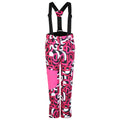 Pink - Front - Dare 2B Childrens-Kids Pow Graffiti Ski Trousers