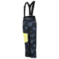 Black - Side - Dare 2B Childrens-Kids Pow Camo Ski Trousers