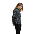 Berry Bubble Blue - Pack Shot - Regatta Womens-Ladies Orla Kiely Printed Long-Sleeved T-Shirt