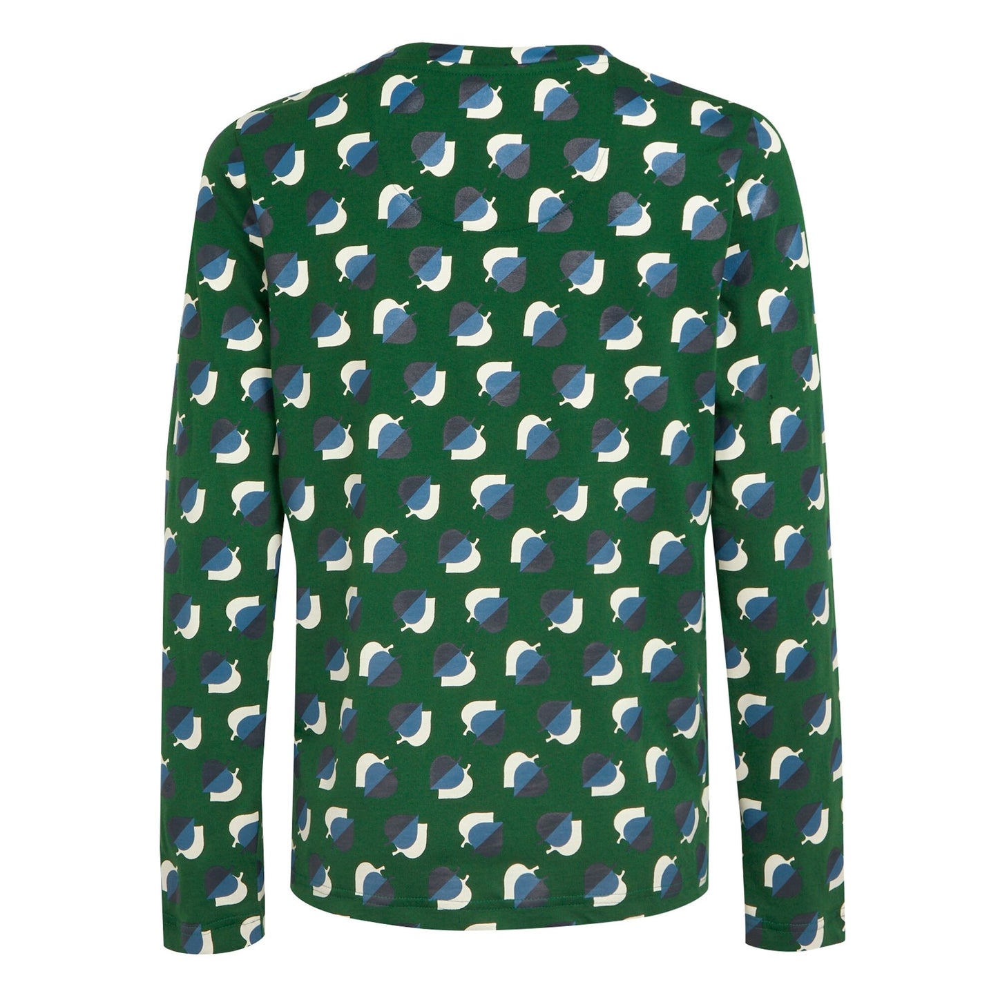 Shadow Elm Emerald - Back - Regatta Womens-Ladies Orla Kiely Leaf Print Long-Sleeved T-Shirt