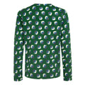 Shadow Elm Emerald - Back - Regatta Womens-Ladies Orla Kiely Leaf Print Long-Sleeved T-Shirt