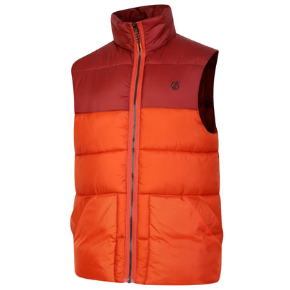 Rooibos Tea-Madder Brown - Side - Dare 2B Mens City Padded Gilet