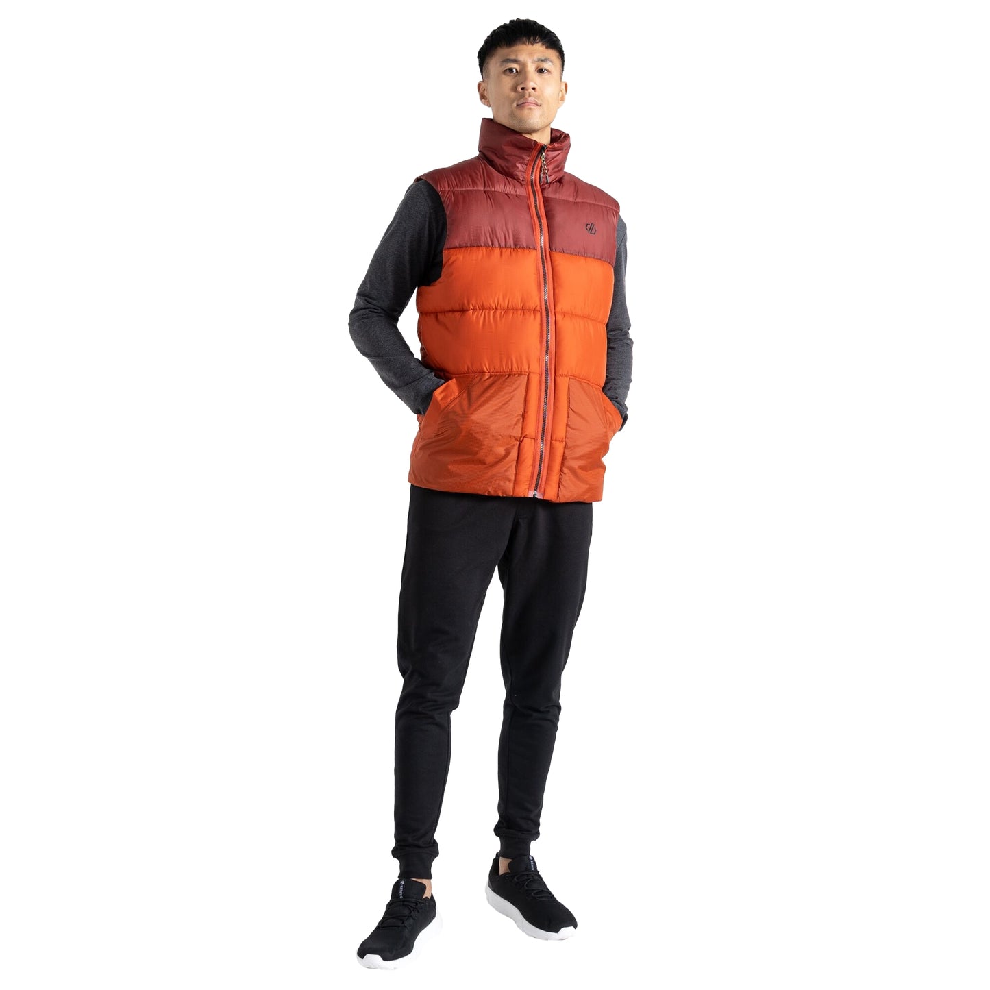 Rooibos Tea-Madder Brown - Lifestyle - Dare 2B Mens City Padded Gilet
