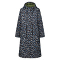 Blue - Front - Regatta Womens-Ladies Orla Berry Bubble Hooded Longline Padded Jacket
