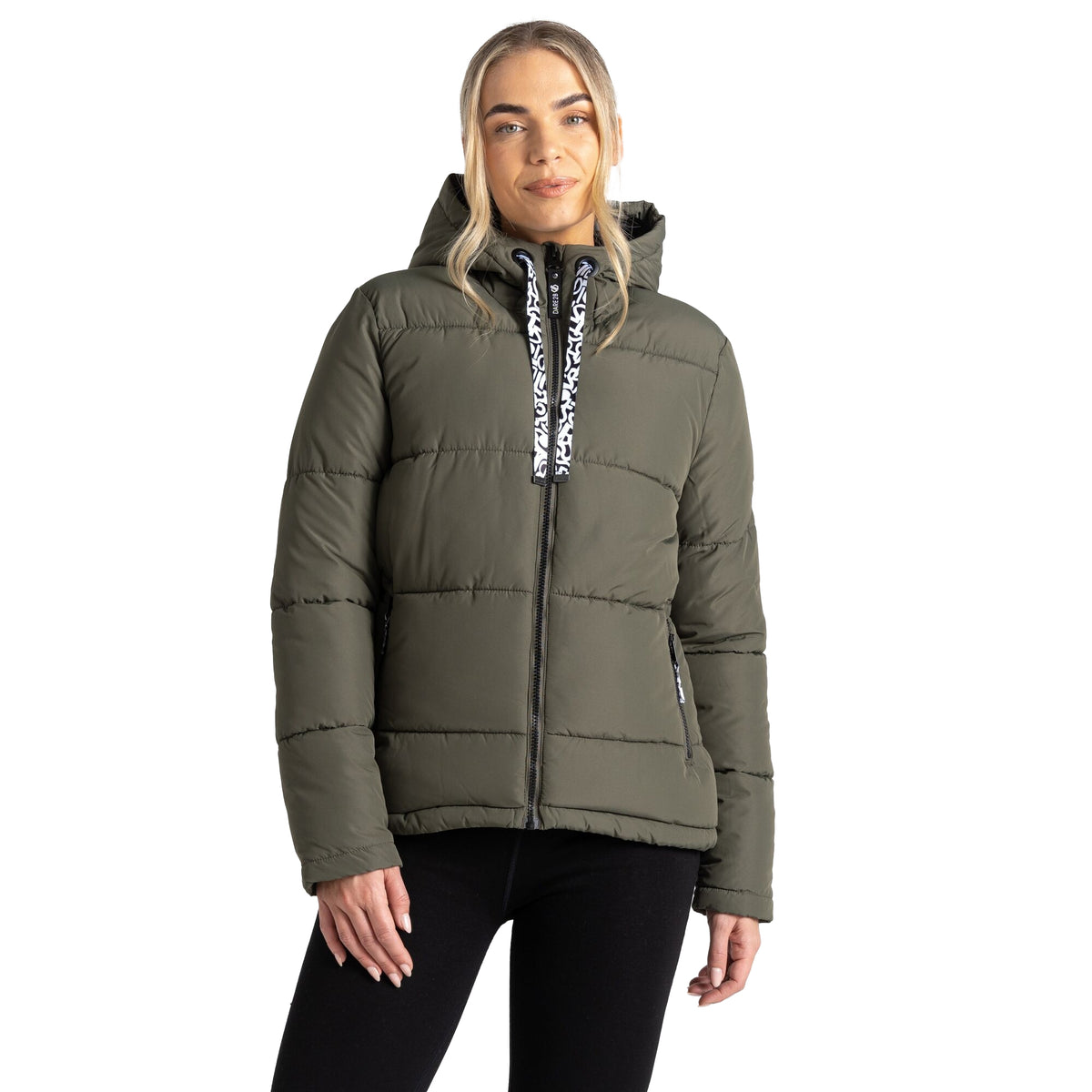 Lichen Green - Lifestyle - Dare 2B Womens-Ladies Society Padded Jacket