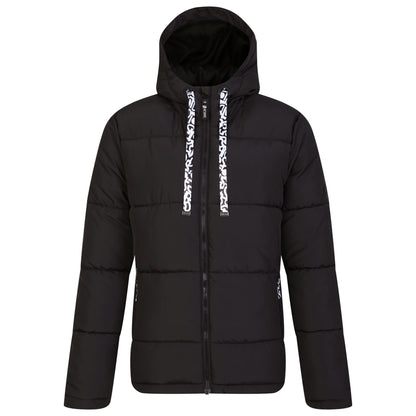 Black - Front - Dare 2B Womens-Ladies Society Padded Jacket