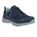 Navy-Ocean Wave - Front - Regatta Womens-Ladies Lady Samaris Lite Low II Walking Shoes