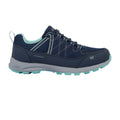 Navy-Ocean Wave - Back - Regatta Womens-Ladies Lady Samaris Lite Low II Walking Shoes