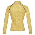 Yellow - Back - Regatta Womens-Ladies Orla Kiely Parsley Scuba Top