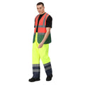 Fluro Red-Medical Green - Lifestyle - Regatta Professional Mens Two Tone Hi-Vis Vest