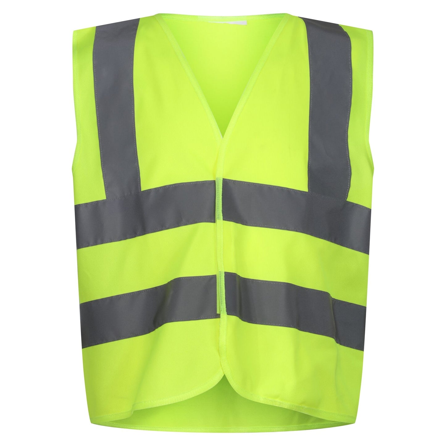 Fluro Yellow - Front - Regatta Professional Childrens-Kids Hi-Vis Vest