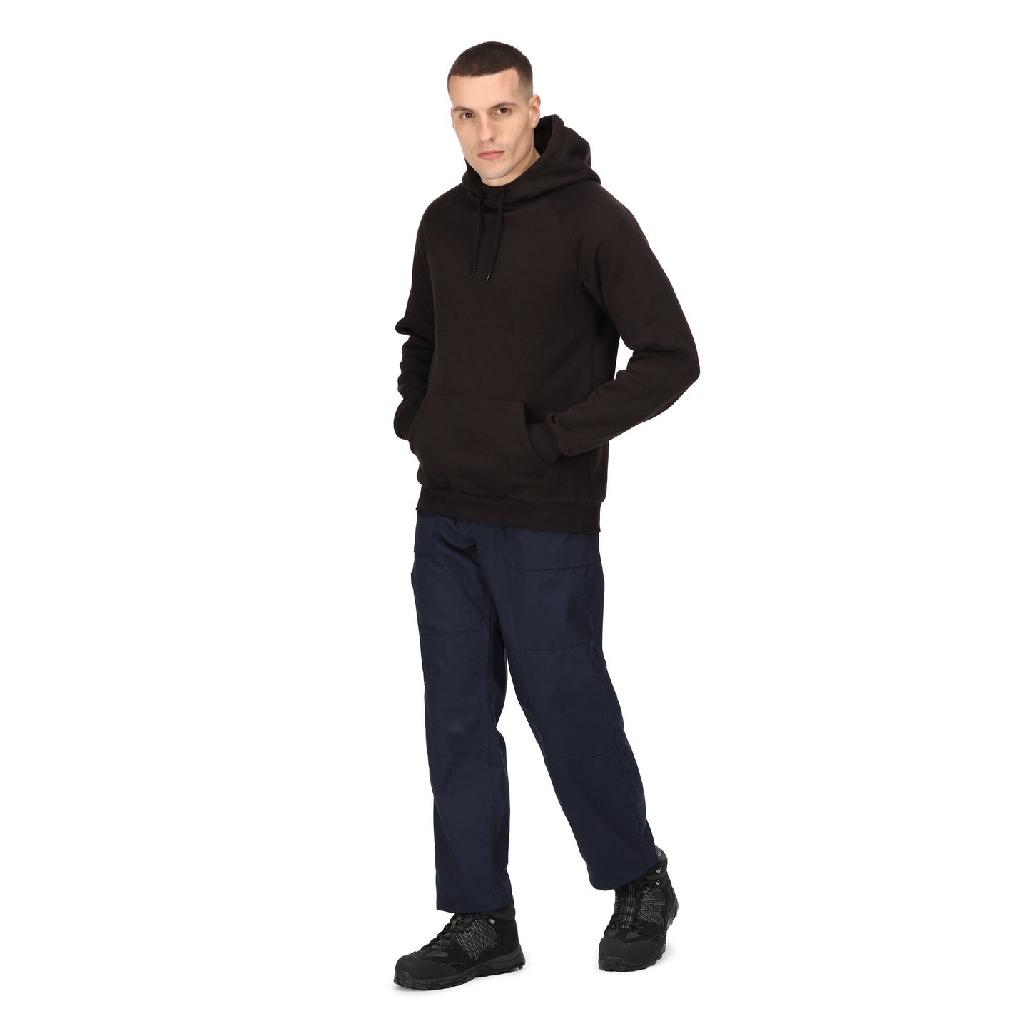 Black - Lifestyle - Regatta Professional Mens Overhead Hoodie
