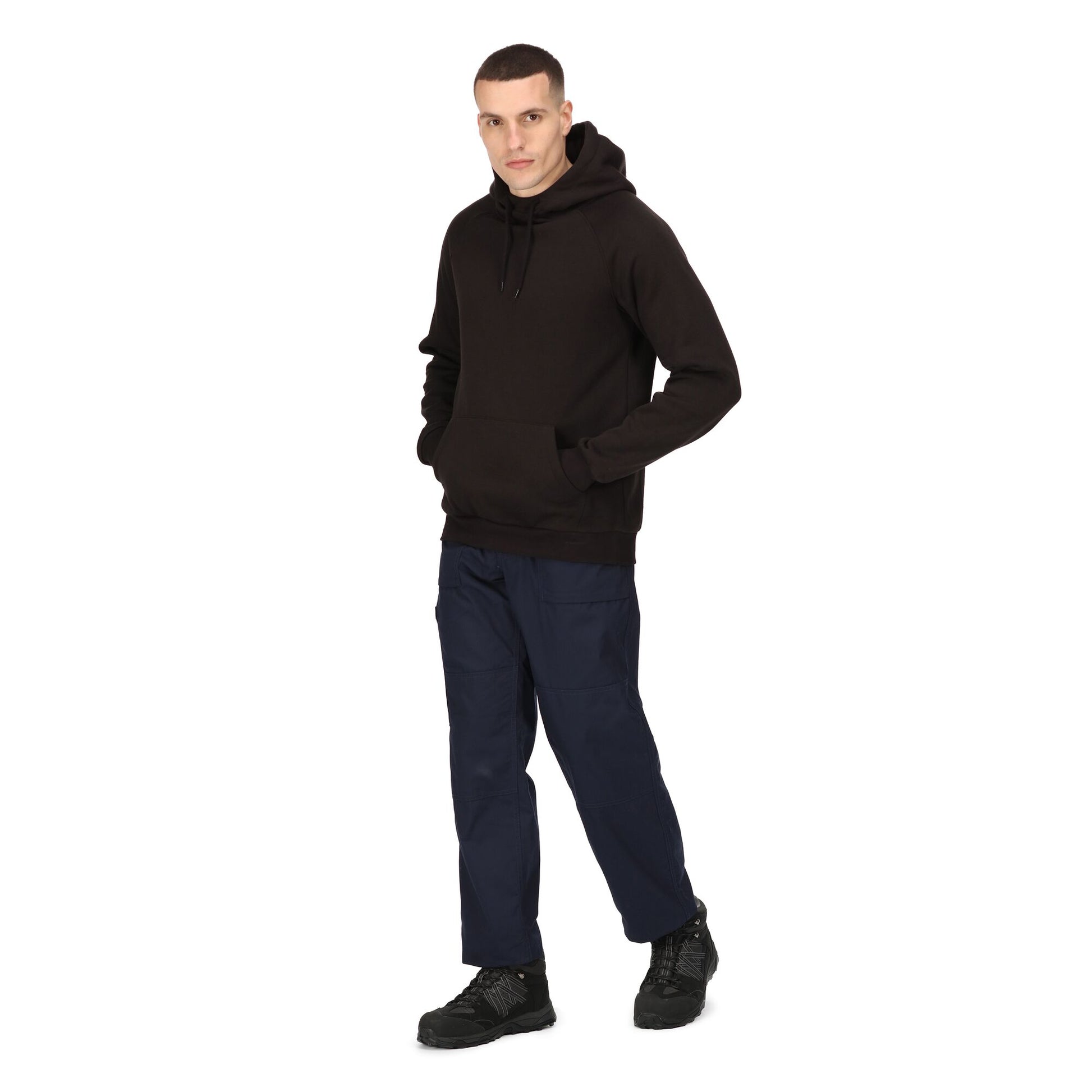 Black - Lifestyle - Regatta Professional Mens Overhead Hoodie
