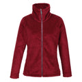 Cabernet - Front - Regatta Womens-Ladies Heloise Eyelash Eyelash Fleece Full Zip Fleece Jacket