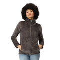 Dark Grey - Lifestyle - Regatta Womens-Ladies Heloise Wavy Fleece Full Zip Fleece Jacket