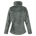 Darkest Forest Green - Back - Regatta Womens-Ladies Heloise Wavy Fleece Full Zip Fleece Jacket