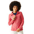 High Risk Red - Lifestyle - Regatta Womens-Ladies Azaelia Marl Full Zip Fleece Jacket