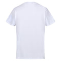 White - Back - Regatta Mens Cline VII Tree Coolweave T-Shirt
