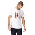White - Lifestyle - Regatta Mens Cline VII Tree Coolweave T-Shirt