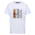 White - Front - Regatta Mens Cline VII Tree Coolweave T-Shirt