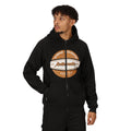 Black - Side - Regatta Professional Mens Full Zip Hoodie