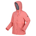 Shell Pink - Side - Regatta Womens-Ladies Bayla Waterproof Jacket