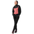 Black-Mineral Red - Close up - Regatta Womens-Ladies Steren Hybrid Jacket