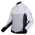 White-Cyberspace - Side - Regatta Womens-Ladies Steren Hybrid Jacket