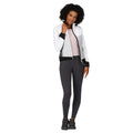 White-Cyberspace - Close up - Regatta Womens-Ladies Steren Hybrid Jacket