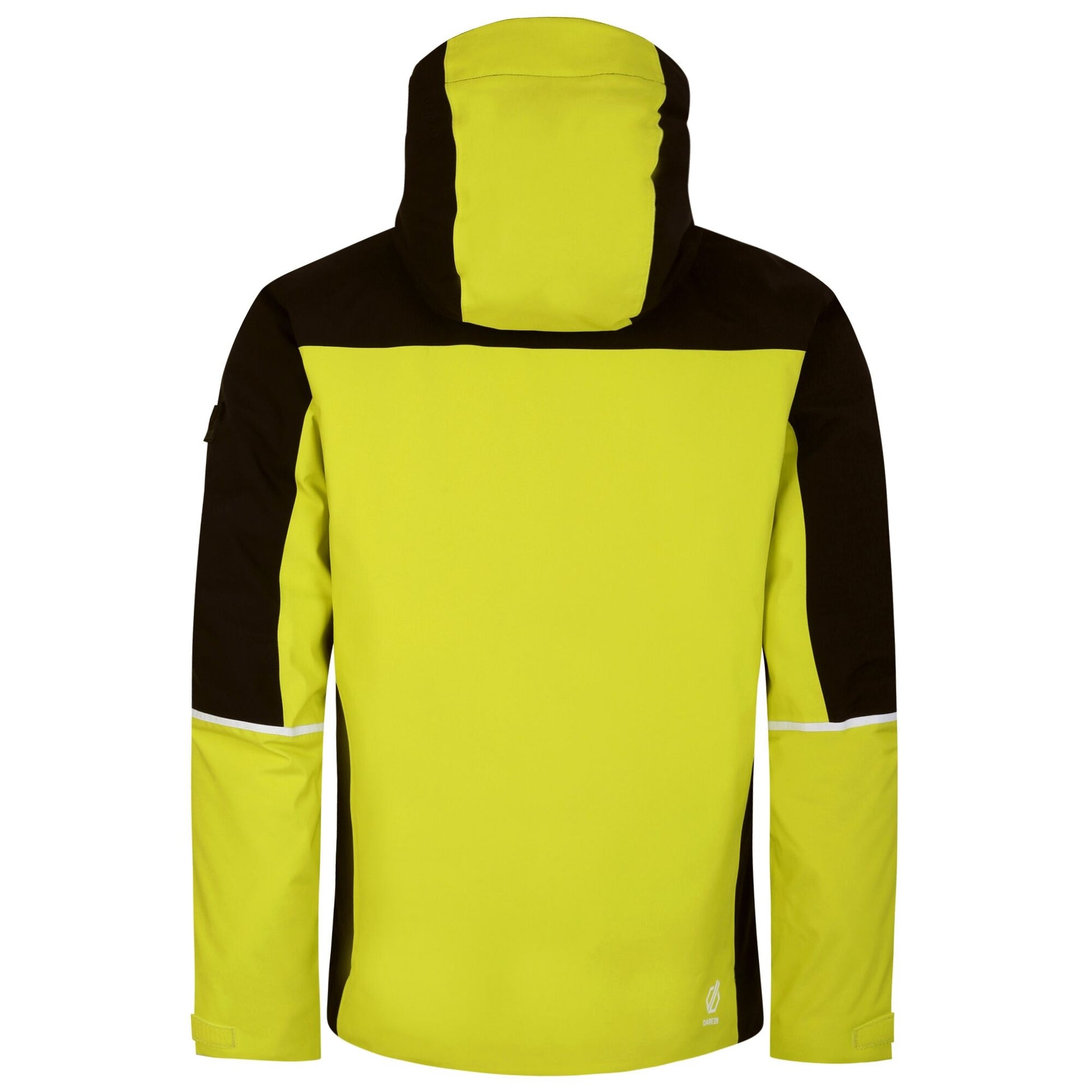 Neon Spring-Black - Back - Dare 2B Mens Eagle Ski Jacket