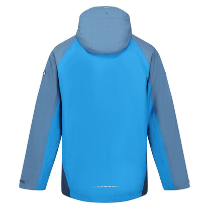 Indigo Blue-Stellar - Back - Regatta Mens Raddick Waterproof Jacket