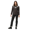 Dark Grey - Lifestyle - Regatta Womens-Ladies Carlene Stars Long-Sleeved T-Shirt
