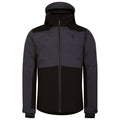 Ebony-Black - Front - Dare 2B Mens Aerials Ski Jacket