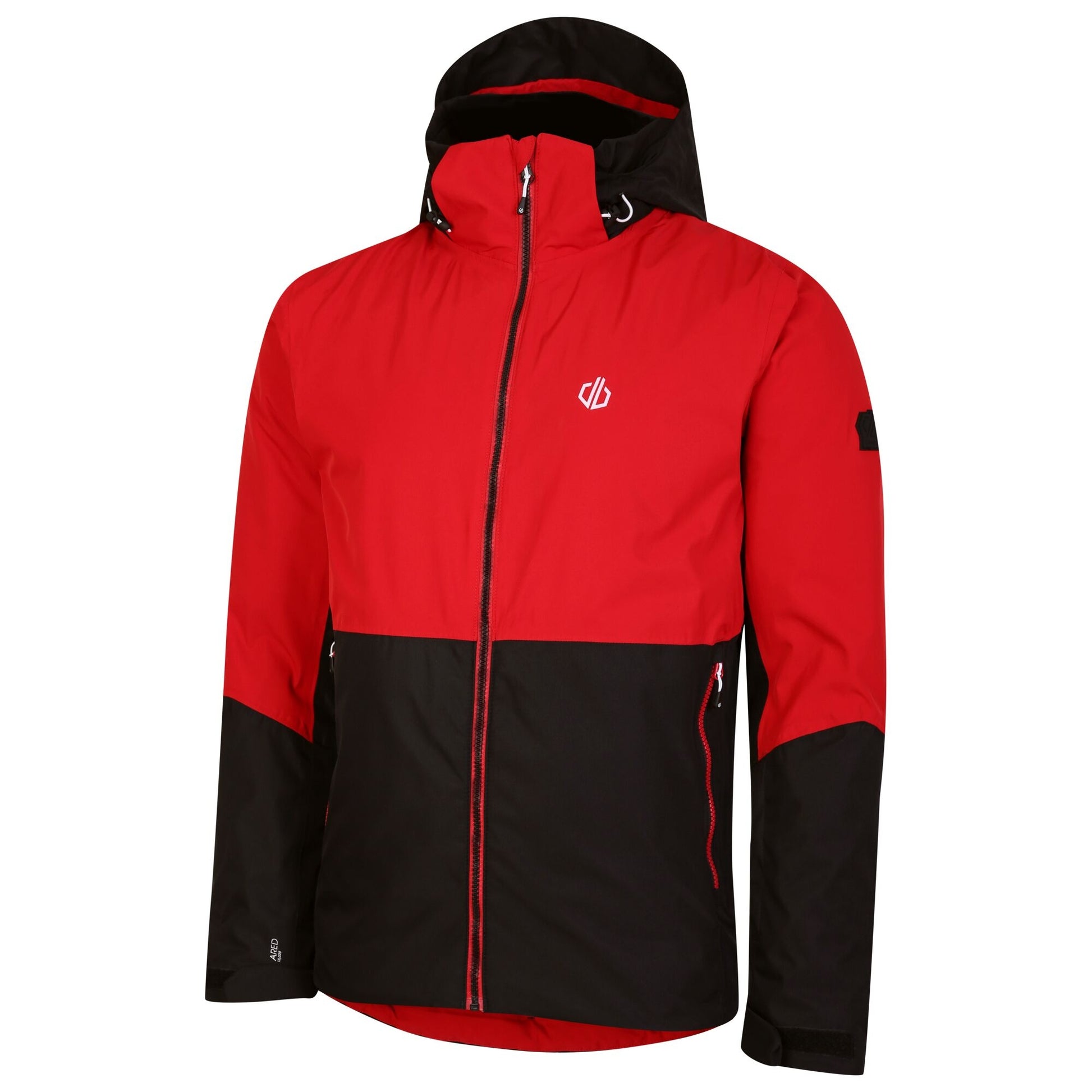 Danger Red-Black - Side - Dare 2B Mens Precision Ski Jacket