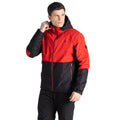 Danger Red-Black - Lifestyle - Dare 2B Mens Precision Ski Jacket