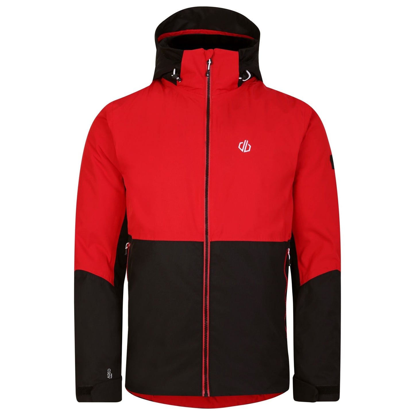 Danger Red-Black - Front - Dare 2B Mens Precision Ski Jacket